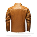 Giacche moto in pelle da uomo personalizzate all'ingrosso